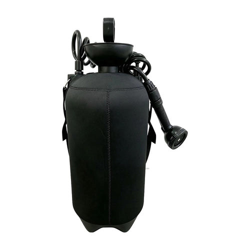Portable 12L Camping Shower with 10 Spray Modes & Lock Switch
