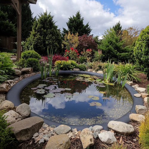 Fish Pond Liner 3 x 4.6m x 0.5mm Garden Pool Membrane Reinforced