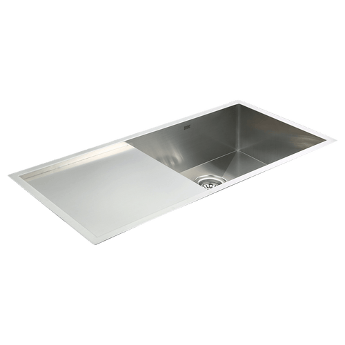 960x450mm Stainless Steel Single Bowl Sink with Round Waste