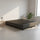 King Slatted Ensemble Bed Base - Graphite Linen Breathable Cover