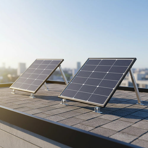 2 Set Adjustable Solar Panel Tilt Mount Brackets – Heavy Duty Frame