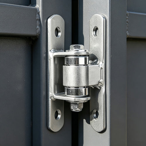 Heavy Duty Gate Hinges 190mm Adjustable Sealed Bearing Pair