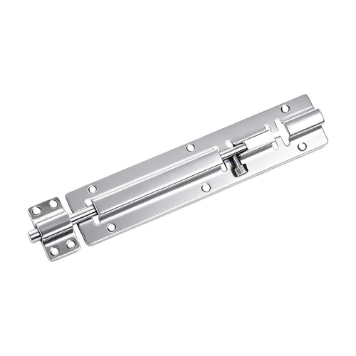 20cm Stainless Steel Sliding Door Lock Latch 10 Pack Heavy Duty