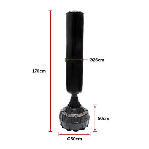170cm Free Standing Boxing Punching Bag Stand MMA UFC Kick Fitness