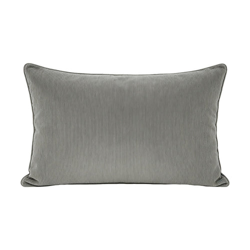 3 in 1 Bean Bag Cover No Filling Grey Corduroy 140 x 180cm
