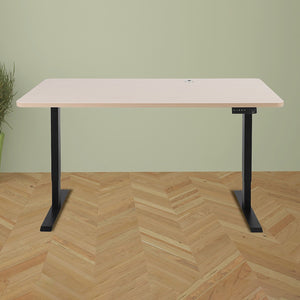 Office Home Computer Desk Table Top 160 x 75cm in White Oak