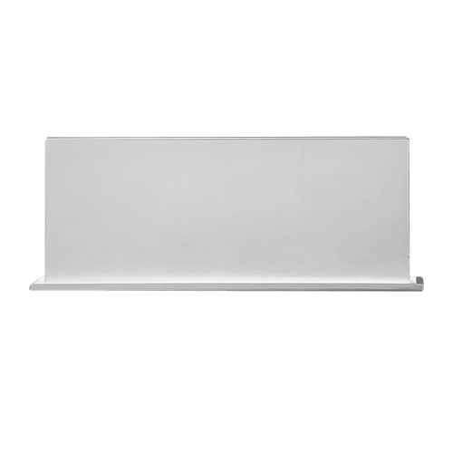 641 x 336 x 101mm Shower Niche Single Shelf Organizer No Tile Needed in White Finish