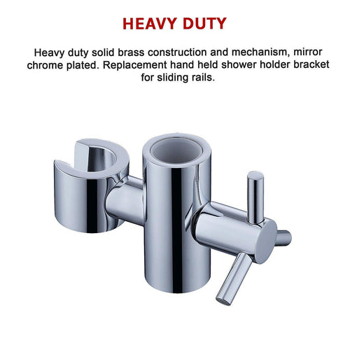 20mm Replacement Solid Brass Slide Rail Bracket Slider 