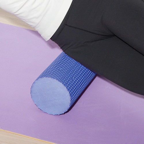 45 x 15cm Physio Yoga Pilates Foam Roller - Blue
