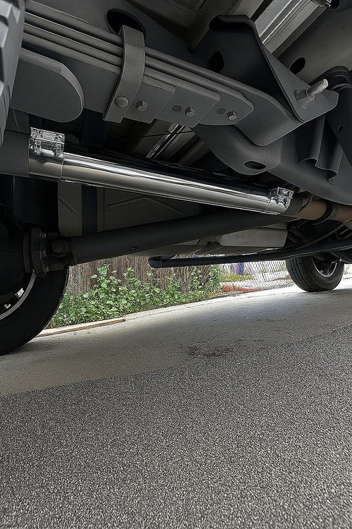 Universal 76mm Stainless Steel Exhaust/Intake Pipe Tube – Polished Automotive Fitting