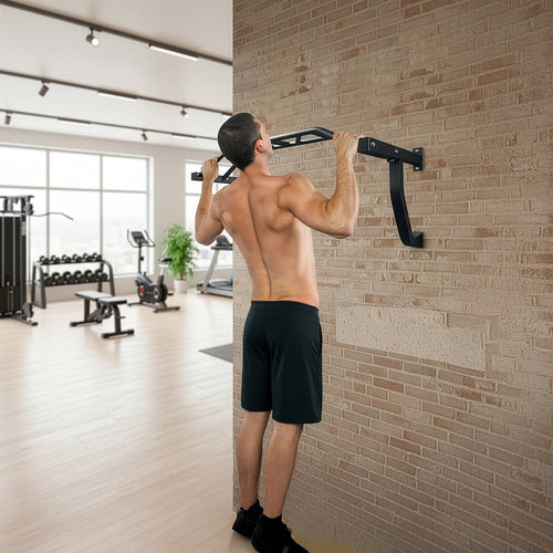 Wall Mounted Multi Grip Chin Up Bar – Heavy Duty Pull Up Station for Versatile Upper Body Training