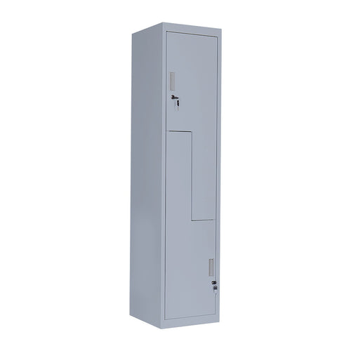 Multipurpose Locker – Grey Dual L-Shaped Door with Standard Lock with 2 Keys