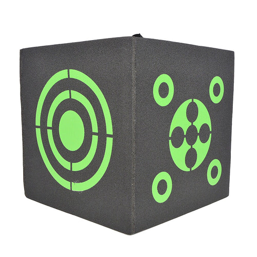 3D Archery Target – 40cm High-Density XPE Foam Cube with Handle