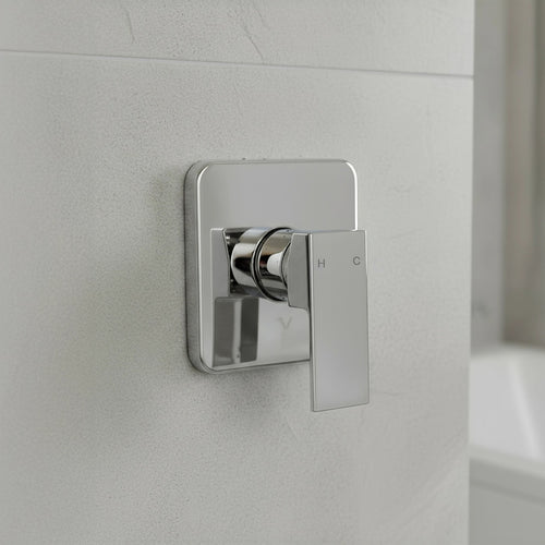 Shower Bath Mixer Tap Bathroom WATERMARK Approved - Chrome