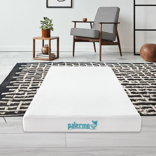 Palermo King Single Mattress Memory Foam Green Tea Infused CertiPUR Approved