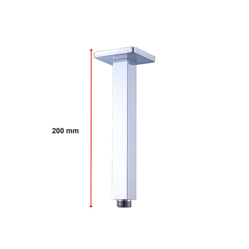 Square Ceiling Shower Arm – Rainfall Showerhead Extension