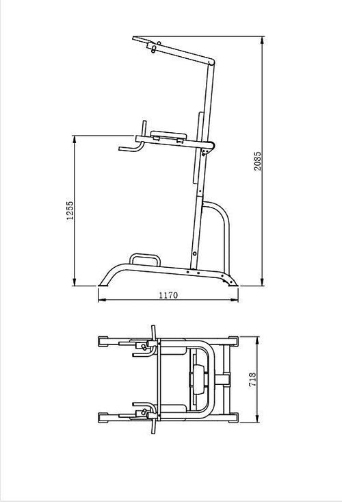 Power Tower Chin Up Dip Pull Push Up Machine