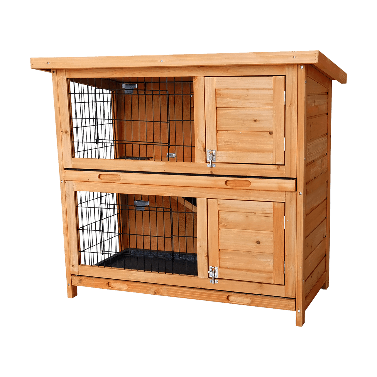 Trixie two story rabbit hutch hot sale