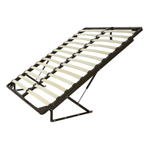 Gas Lift Bed Mechanism – Double Bed Frame with Wooden Slats