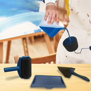 Paint / Painting Set Self-Contained Drip Splatter Roller