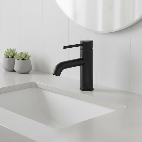 Basin Mixer Tap Faucet – Matte Black Finish for Kitchen, Laundry and Bathroom Sink Upgrade
