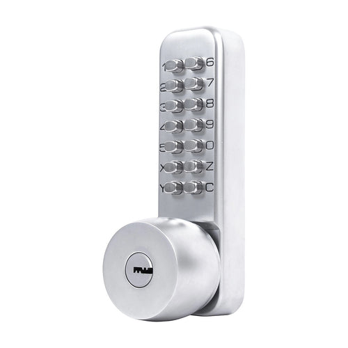 Mechanical Keyless Door Lock with Handle for Garage and Office