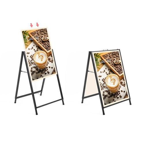 Frame Sign Sidewalk Sign Board 60x90cm Advertising Poster Display