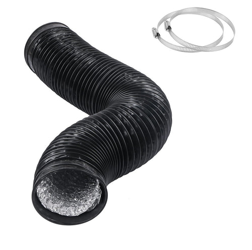 Flexible Aluminium Ducting 20.3cm x 7.6m – 4-Layer Vent Hose for HVAC & Dryers