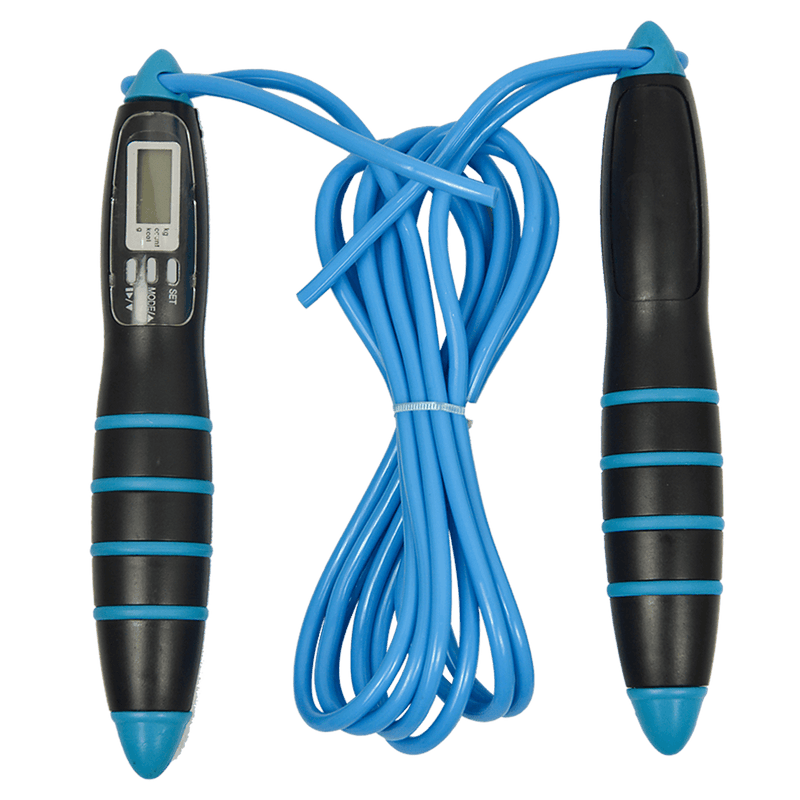 Digital LCD Skipping Rope Blue | Fitness Jump Counter – Australia ...