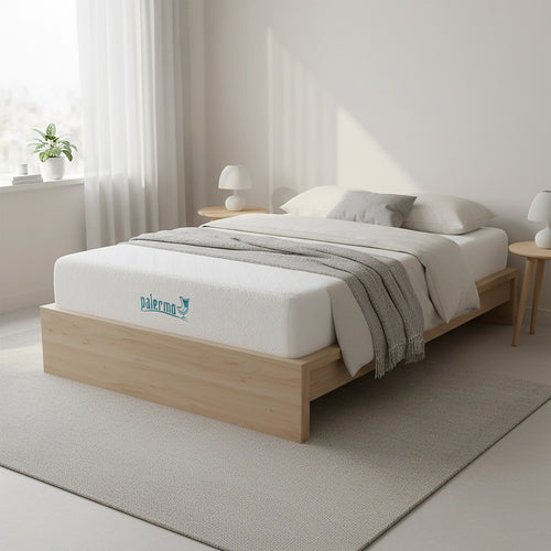 Single 25cm Gel Memory Foam Mattress – Dual-Layer Support with Cooling CertiPUR-US® Foam for Restful Sleep