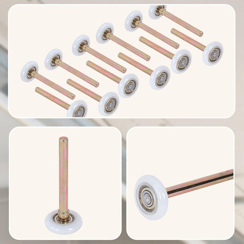 Garage Door Roller / Wheel / Heavy-duty 11 Ball Bearing 12 Pack