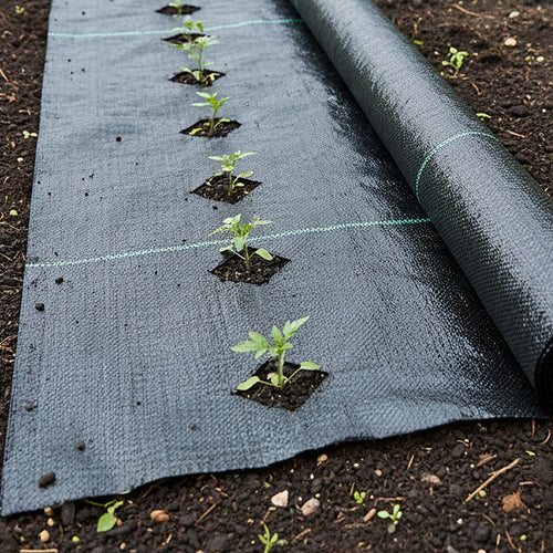 Heavy Duty Weed Mat Weed Control PP Woven Fabric – Gardening Ground Cover 30 x 1.83m Roll
