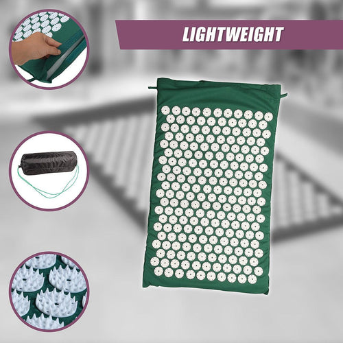 Acupressure Yoga Health Fitness Mat - Kung Fu Pilates Acupuncture