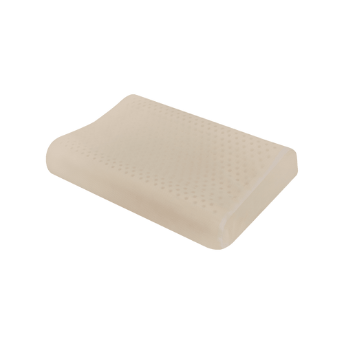 Pure Natural Latex Sleep Pillow Spine Support 30 x 50cm