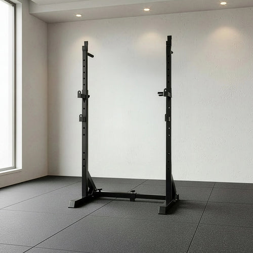 Commercial Squat Rack Adjustable Pair