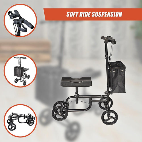 Knee Walker Scooter Mobility Alternative Crutches Wheelchair Portable