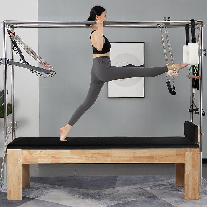 Pilates Trapeze Table Home Gym Train Equipment Machine Sports Fitness Pilates Toning Yoga