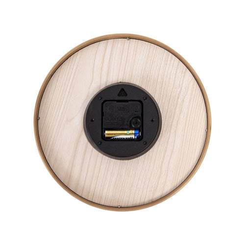 10" Clock Wooden Modern Wall Art