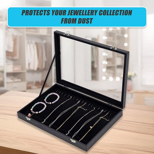 Jewellery Display Box Case for Rings Bracelets Necklaces Retail