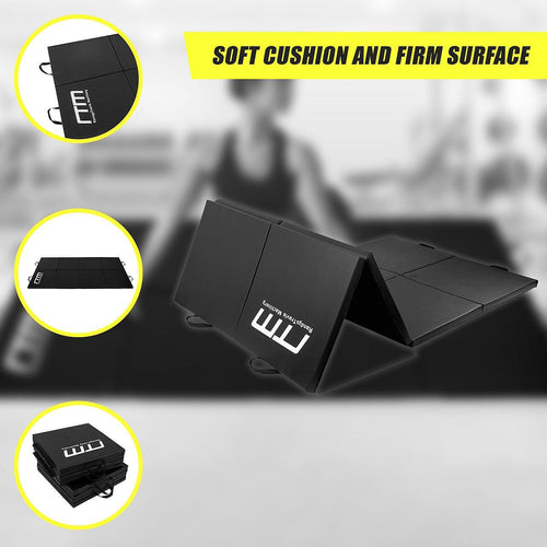 Foldable Exercise Mat Gymnastics Martial Arts Yoga Karate Judo