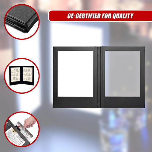 LED Backlit Menu Holder – Illuminated Display Stand for Restaurants, Cafes & Bars