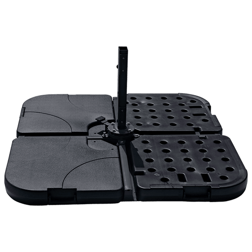  Outdoor Patio 4-Piece Cantilever Offset 3M Umbrella Base Stand Weight Water Sand