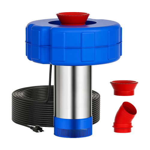 Large Floating Pond Fountain Pump for Outdoor Water Features & Efficient Aeration