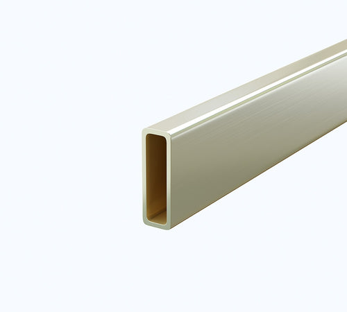 120x80cm Frameless Glass Sliding Corner Shower – With Gold Rail and U-brackets for Contemporary Bathrooms