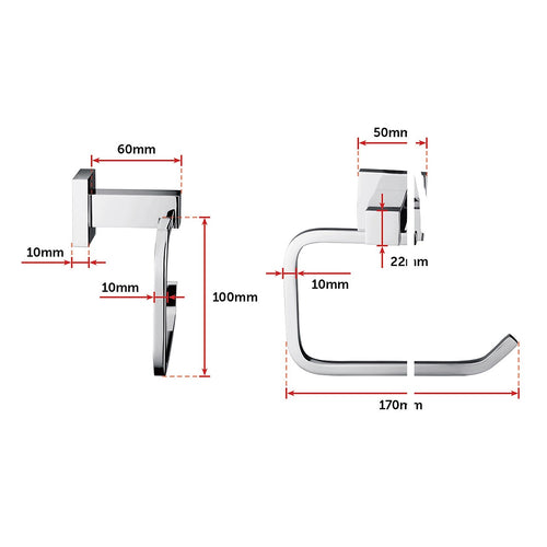 Classic Chrome Toilet Paper Holder Bathroom  