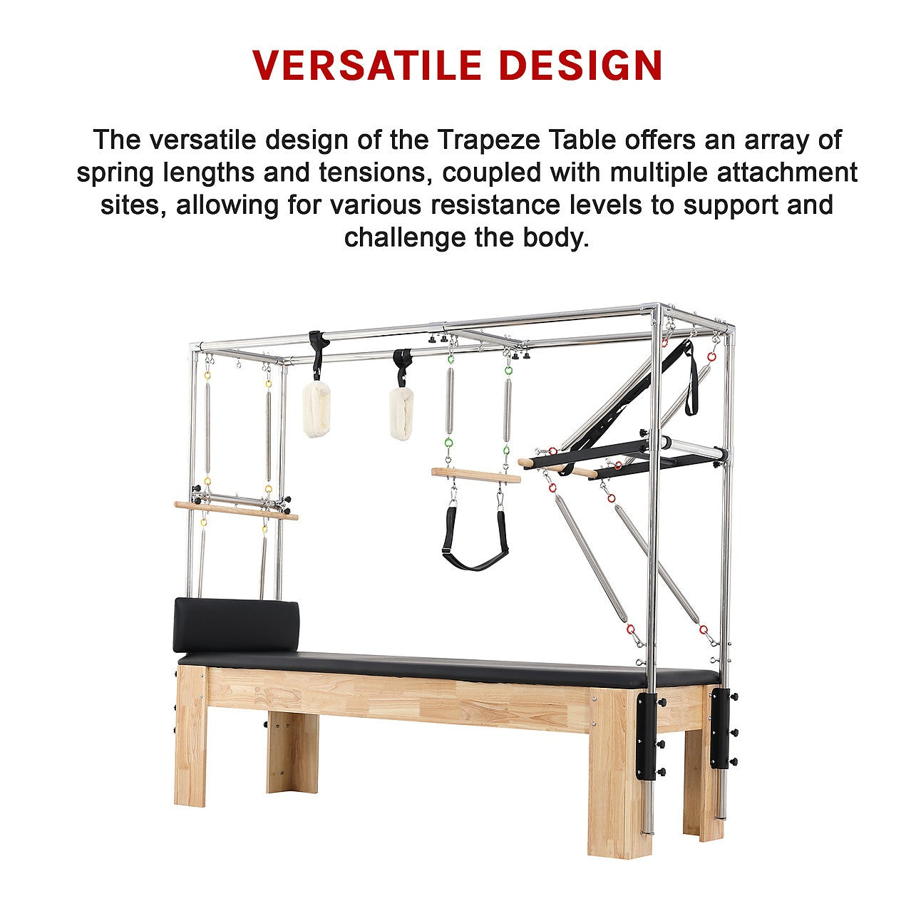 Table Machine Gym Pilates Trapeze Table Home Gym Train Equipment Machine - Sports ...