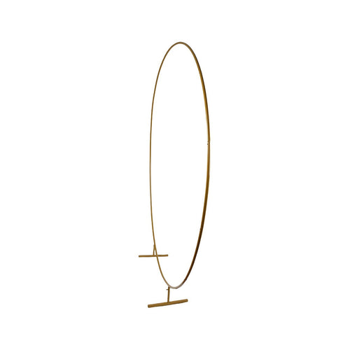 250cm Round Balloon Arch Frame Stand Gold