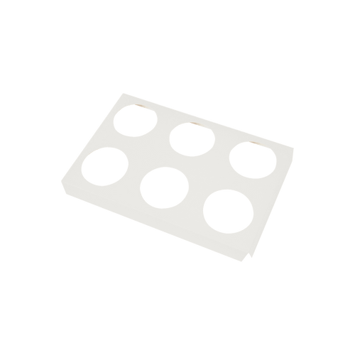 Cupcake Box 6 Holes Window Cake Party Favour 100 Boxes