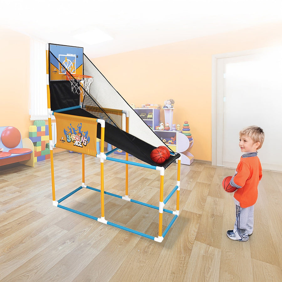 Basketball Arcade Game for Kids with Balls and Pump