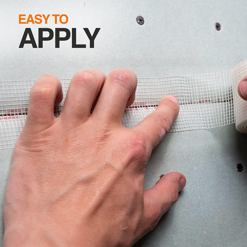 24-Pack Fibreglass Plasterboard Joint Tapes – 50mm x 90m Drywall Mesh Rolls